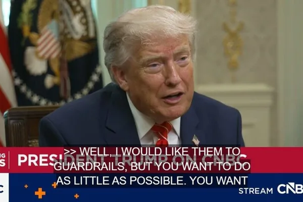 Trump favors minimal AI regulation, urges US to lead China