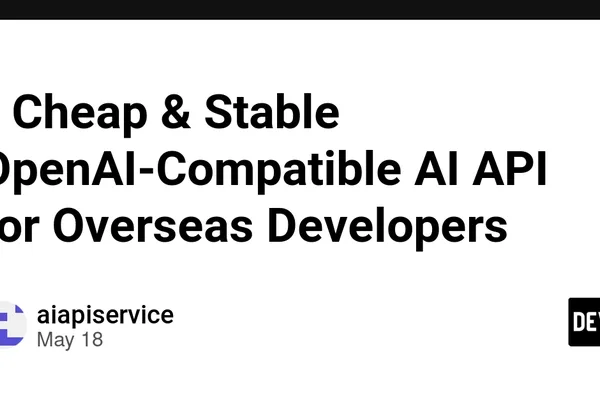 New AI API offers OpenAI compatibility with diverse models