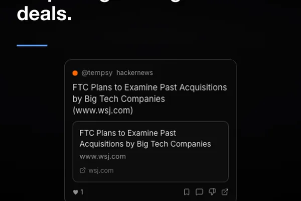 FTC Re-examines Past Tech Acquisitions, Potentially Reshaping Industry