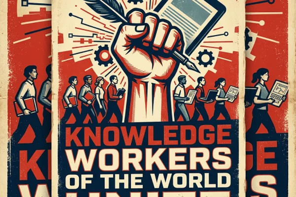 May Day relevance extends to knowledge workers, highlighting digital labor's realities