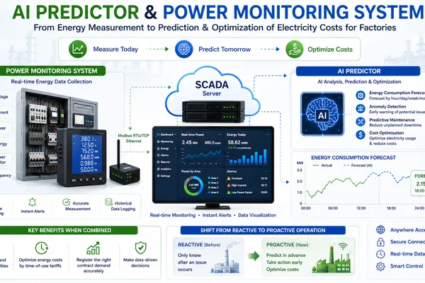 AI Predictor integrates with power monitoring to cut factory energy costs