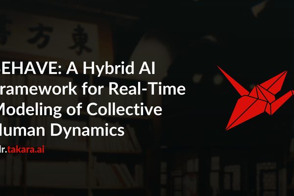 BEHAVE framework models collective human dynamics in real-time