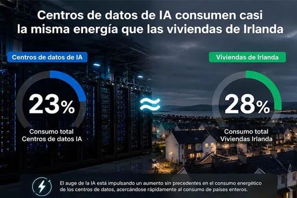 Irish AI data centers consume 23% of national energy, raising concerns