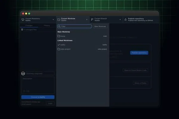 GitHub Desktop 3.6 adds git worktree support, uses Copilot SDK for AI