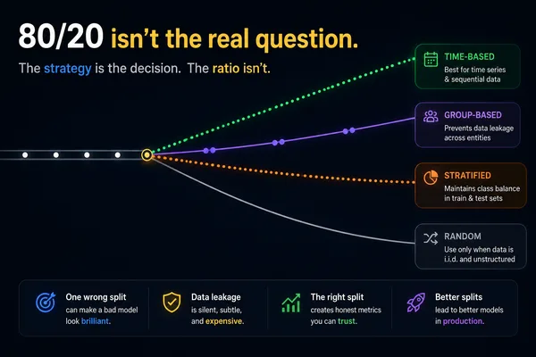 MLOps experts question the standard 80/20 train-test split for model validation