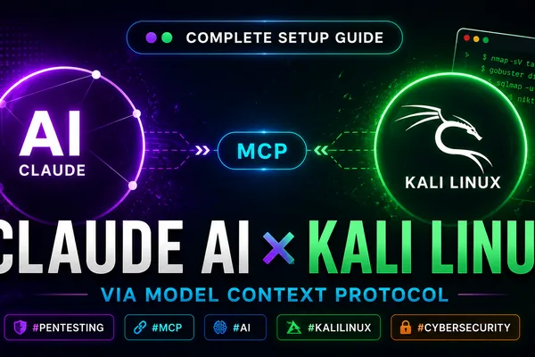 User connects Claude AI to Kali Linux for security tool execution