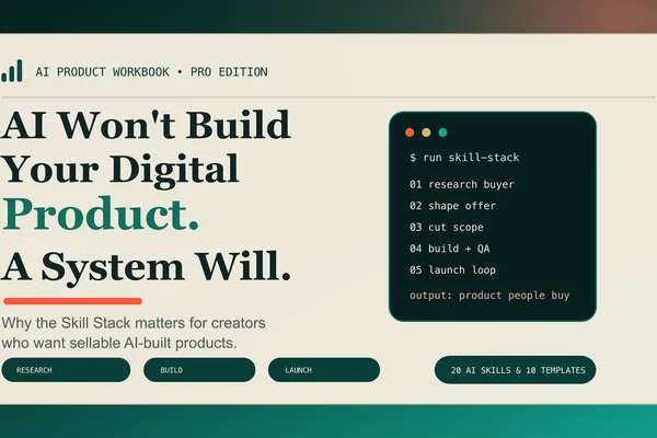 AI alone won't build digital products; a system is needed