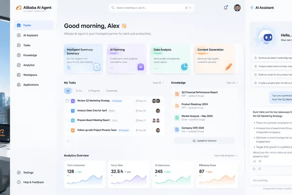 Alibaba's QoderWork AI agent leads internal race against Wukong