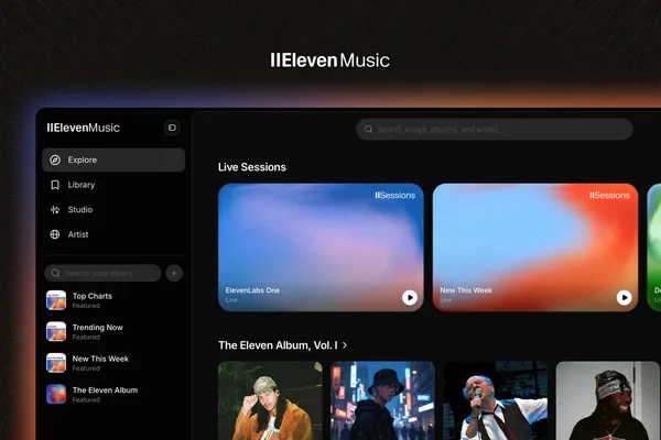 ElevenLabs launches AI music platform for creation and monetization