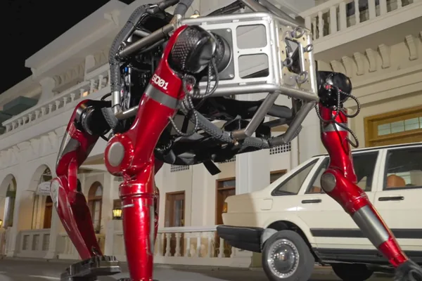 Unitree Robotics unveils transforming mecha robot that walks on two or four legs