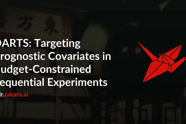 DARTS method optimizes covariate acquisition for budget-constrained sequential experiments