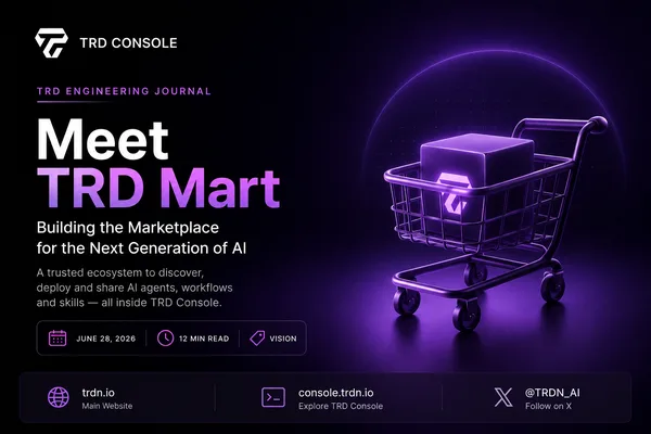 TRD Mart Launches as AI Marketplace