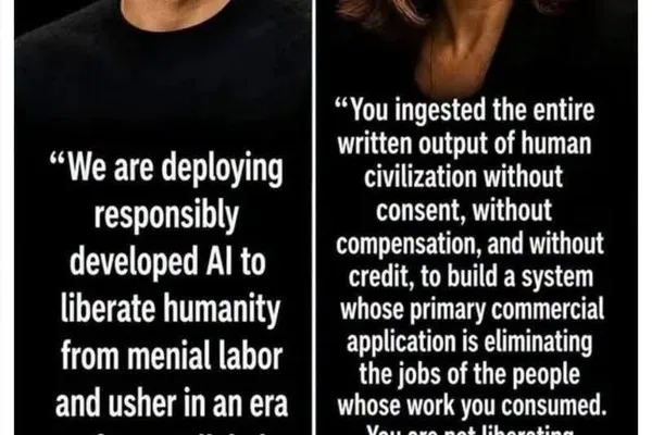 Naomi Klein's AI critique receives user endorsement