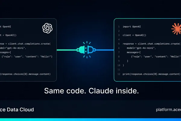 Ace Data Cloud offers OpenAI-compatible API for Anthropic's Claude models