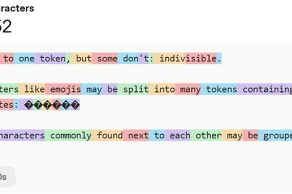 AI models process text as numerical tokens, not words, using BPE