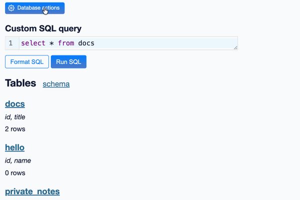 Simon Willison releases Datasette 1.0 alpha with write query and saved query features