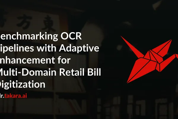 New OCR pipeline enhances retail bill digitization with adaptive enhancement