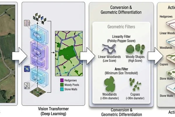 Google AI maps fine-scale ecological features for nature restoration