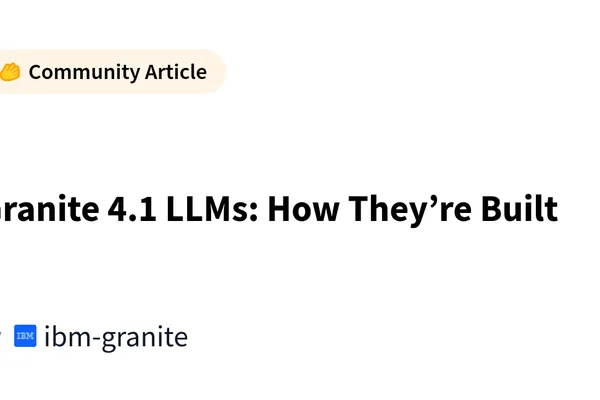 IBM releases Granite 4.1 LLMs with 512K context and Apache 2.0 license