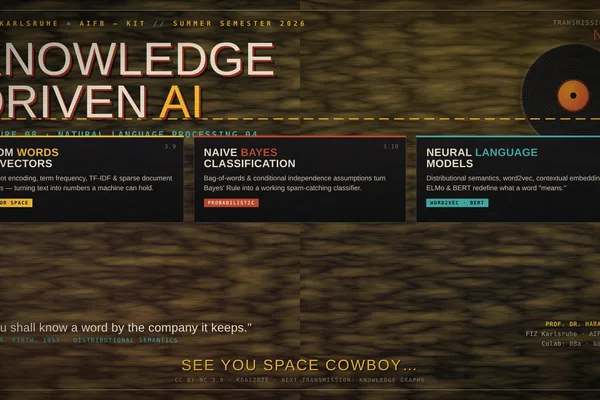 KDAI2026 lecture covers NLP from word vectors to neural models