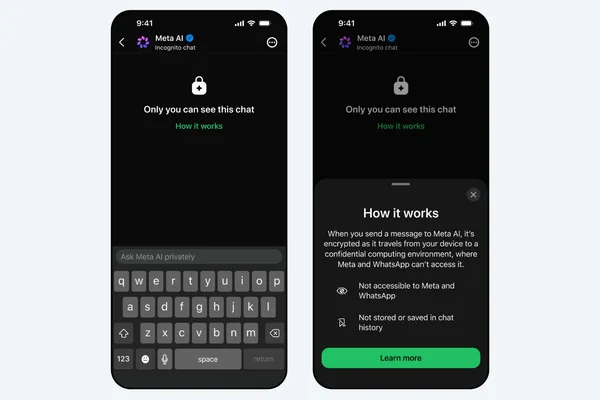 Mark Zuckerberg announces ‘completely private’ encrypted Meta AI chat