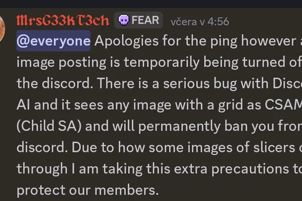 User criticizes AI-powered content moderation by Microsoft and Discord