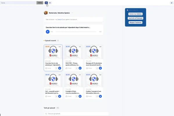 Privacykit.it uses AI to enhance privacy training and podcast content