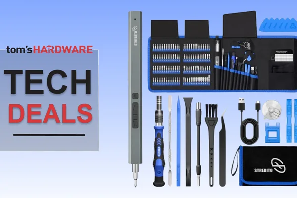 Strebito 144-in-1 Electric Screwdriver Set Discounted to $39.99