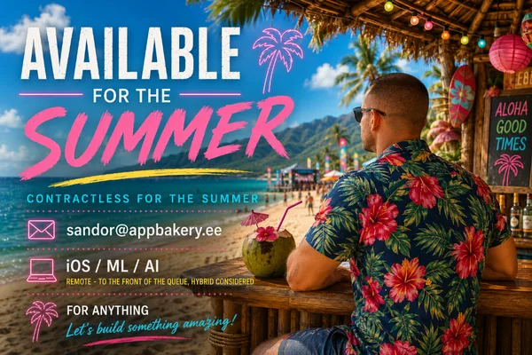 iOS Developer with Fintech and AI Skills Seeks New Contract