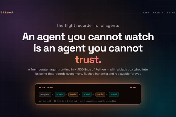 新的Python运行时AgentProof使AI代理透明且值得信赖