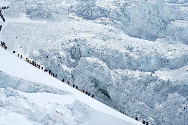 Two climbers die on Everest amid overcrowding concerns