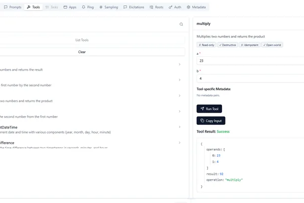 Build and Test MCP Server with Spring AI and MCP Inspector