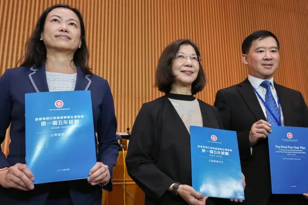 Hong Kong to release first 5-year development plan