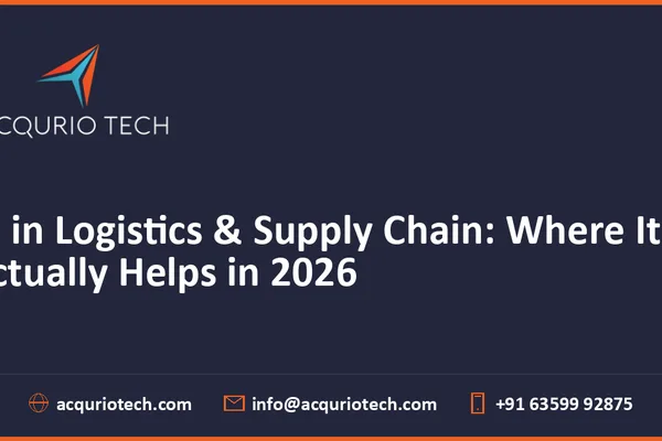 AI's practical impact in logistics and supply chain management detailed