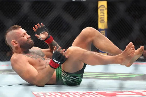 Conor McGregor suffers knee injury in UFC 329 return, losing to Max Holloway