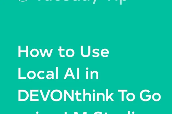 Local AI Processing Possible on Mac, Not Yet iPhone