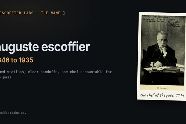 Escoffier Labs unveils AI agent for task specialization