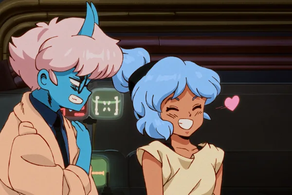Orbitals: '90s anime-inspired co-op puzzle game coming to Switch 2