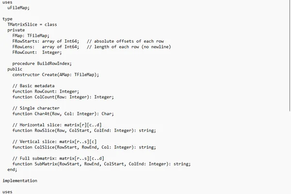 Developer creates Free Pascal version of awk for AI language model use