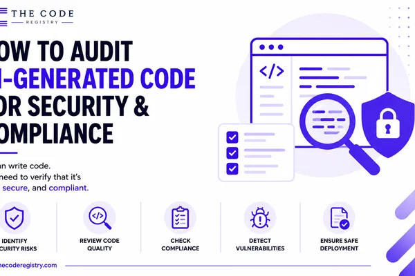 Auditing AI-Generated Code for Security and Compliance