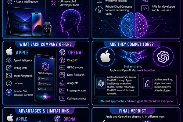Apple and OpenAI chart divergent AI futures: on-device vs. advanced models