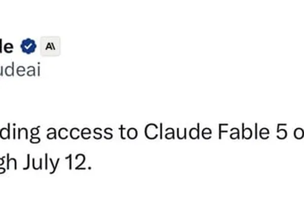 Anthropic extends Fable access through July 12 · 3 sources tracked