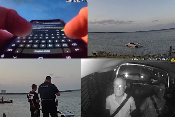 Cybertruck owner arrested after driving into Texas lake to test wade mode