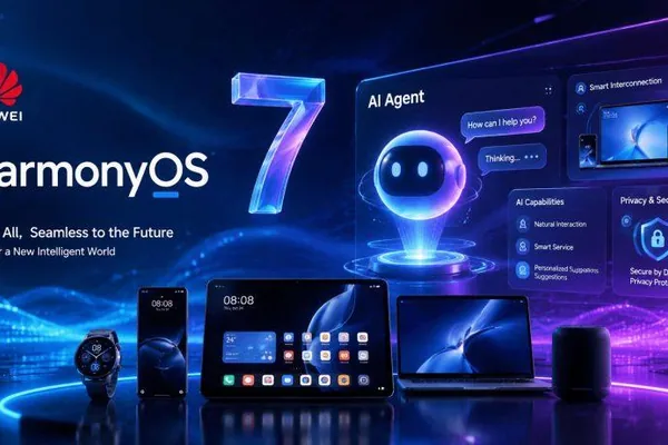 Huawei unveils HarmonyOS 7 with AI and 3D effects