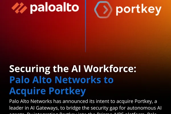 Palo Alto Networks 收购 Portkey，以新的 AI 网关保护 AI 代理