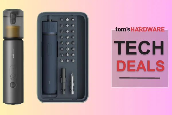 Hoto electric screwdriver and air duster bundle on sale for $89