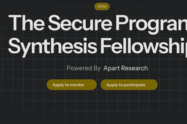 Secure Program Synthesis Fellowship seeks mentors for AI code correctness projects