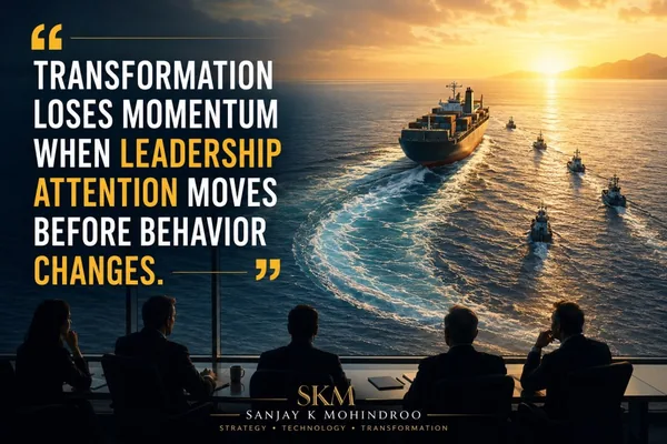 Leadership Discipline, Not Technology, Drives Transformation Success