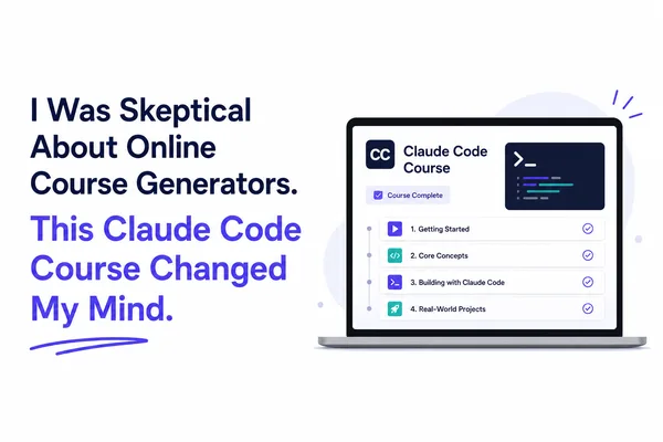 Fenzo.ai 生成实用 Claude Code 课程，改变用户看法