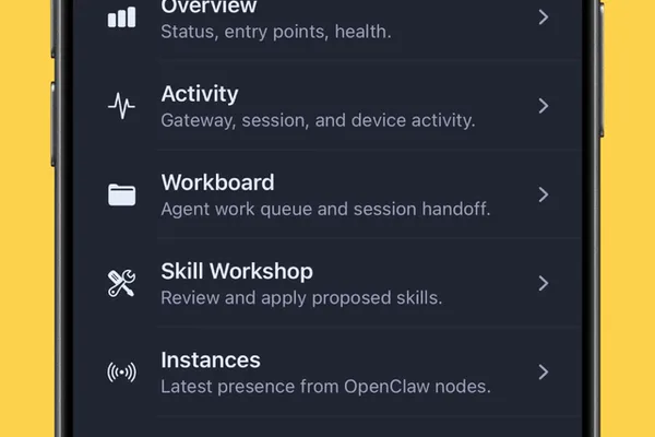 OpenClaw 发布个人 AI 助手官方移动应用